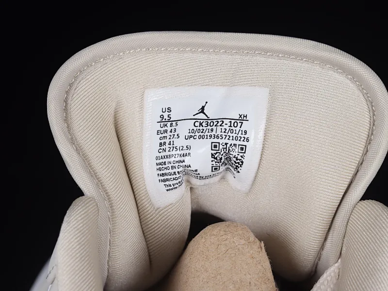 All categories Air Jordan Jordan series basketball shoes Air Jordan 1 Low Air Jordan 1 Low "Amarillo" AJ1 Joe 1 palm leaf low-top cultural and casual sneakers CK3022-107